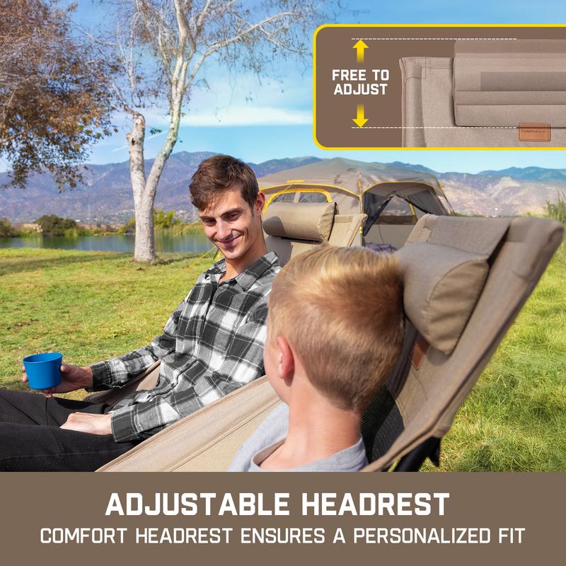 Lightweight Folding Camping Chair with Carry Bag
